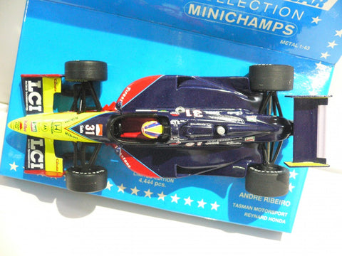 MINICHAMPS 1/43 REYNARD HONDA ANDRE RIBEIRO INDY CAR WORLD SERIES 1995 #31 (520 954331) (01874) (BUY)