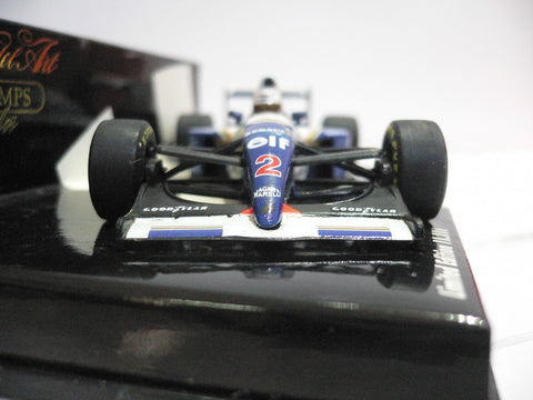 MINICHAMPS 1/43 WILLIAMS FW 16 RENAULT N.MANSELL GP FRANCE 3 JULY 1994 #2 (430 940102) (01033) (WKG)
