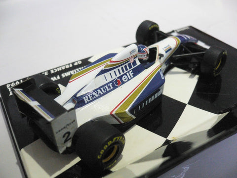MINICHAMPS 1/43 WILLIAMS FW 16 RENAULT N.MANSELL GP FRANCE 3 JULY 1994 #2 (430 940102) (01033) (WKG)