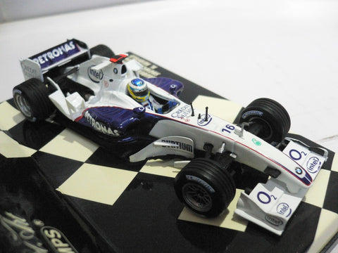 MINICHAMPS 1/43 BMW SAUBER F1 TEAM SHOWCAR 2006 N.HEIDFELD #16 (400 060086) (07217)