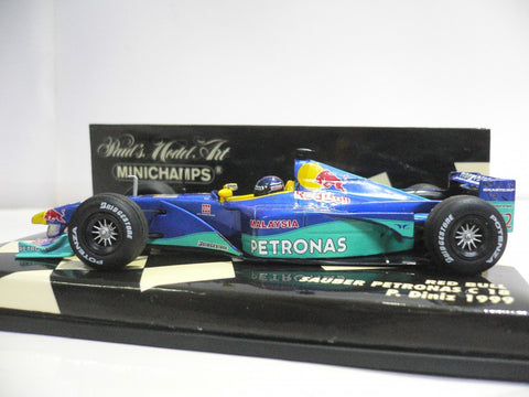 MINICHAMPS 1/43 RED BULL SAUBER PETRONAS C18 P.DINIZ 1999 #12 (430 990012) (02972)