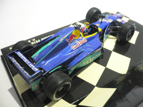 MINICHAMPS 1/43 RED BULL SAUBER PETRONAS C18 P.DINIZ 1999 #12 (430 990012) (02972)