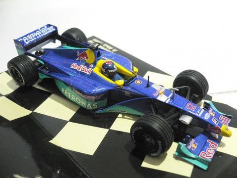 MINICHAMPS 1/43 RED BULL SAUBER PETRONAS C18 P.DINIZ 1999 #12 (430 990012) (02972)