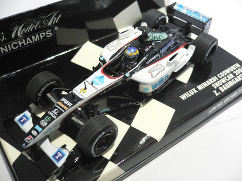 MINICHAMPS 1/43 WILUX MINARDI COSWORTH SHOWCAR Z.BAUMGARTNER 2004 (400 040071) (05692)