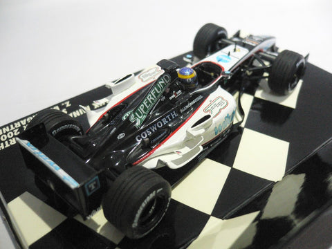 MINICHAMPS 1/43 WILUX MINARDI COSWORTH SHOWCAR Z.BAUMGARTNER 2004 (400 040071) (05692)