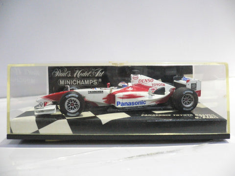 MINICHAMPS 1/43 PANASONIC TOYOTA RACING TF104 O.PANIS #17 (400 040017) (05730) (PA0)