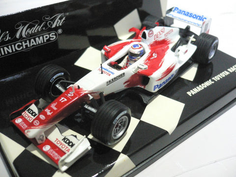 MINICHAMPS 1/43 PANASONIC TOYOTA RACING TF104 O.PANIS #17 (400 040017) (05730) (PA0)