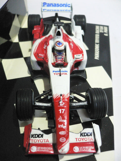 MINICHAMPS 1/43 PANASONIC TOYOTA RACING TF104 O.PANIS #17 (400 040017) (05730) (PA0)
