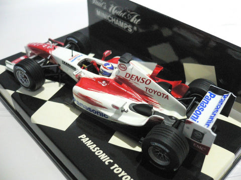 MINICHAMPS 1/43 PANASONIC TOYOTA RACING TF104 O.PANIS #17 (400 040017) (05730) (PA0)