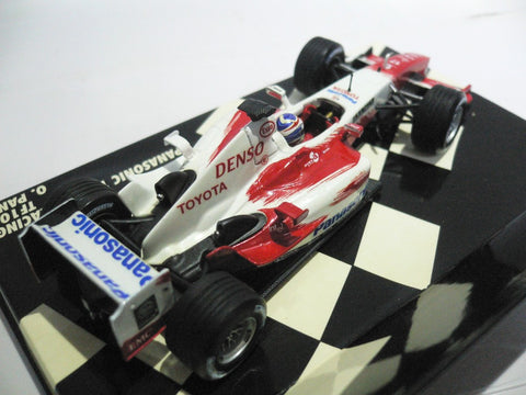 MINICHAMPS 1/43 PANASONIC TOYOTA RACING TF104 O.PANIS #17 (400 040017) (05730) (PA0)