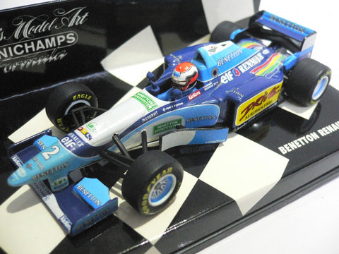 MINICHAMPS 1/43 BENETTON RENAULT B195 J.HERBERT #2 (430 950002) (01342) (WKG)