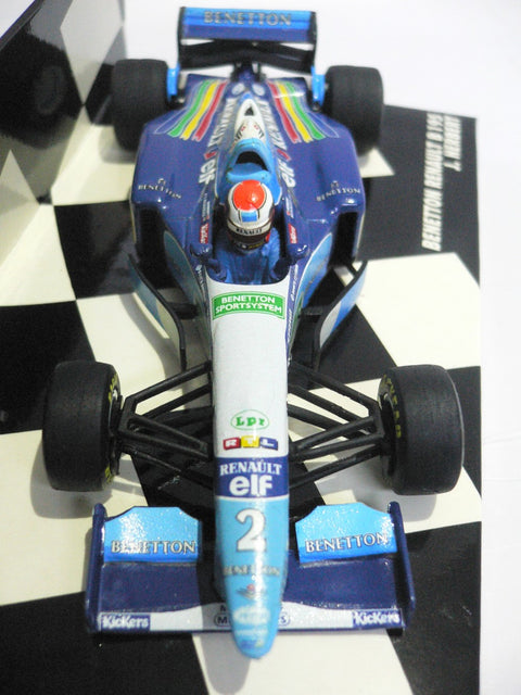 MINICHAMPS 1/43 BENETTON RENAULT B195 J.HERBERT #2 (430 950002) (01342) (WKG)