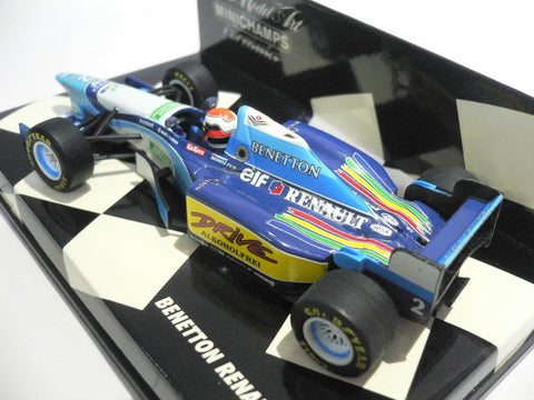 MINICHAMPS 1/43 BENETTON RENAULT B195 J.HERBERT #2 (430 950002) (01342) (WKG)