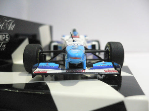 MINICHAMPS 1/43 BENETTON RENAULT B196 J.ALESI #3 (430 960003) (01990) (WKG)