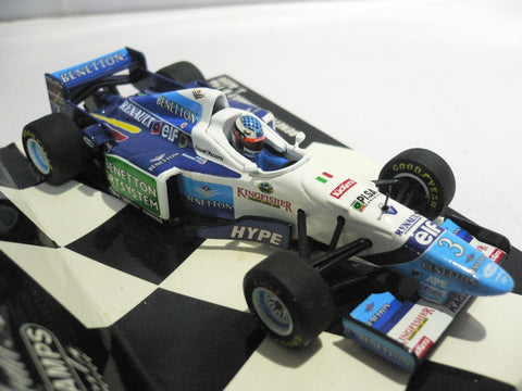MINICHAMPS 1/43 BENETTON RENAULT B196 J.ALESI #3 (430 960003) (01990) (WKG)