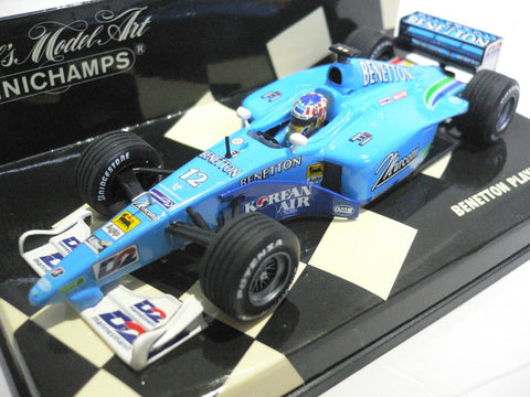 MINICHAMPS 1/43 BENETTON PLAYLIFE B200 A.WURZ #12 (430 000012) (03319)