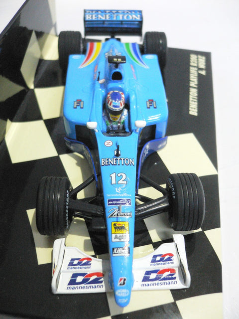 MINICHAMPS 1/43 BENETTON PLAYLIFE B200 A.WURZ #12 (430 000012) (03319)