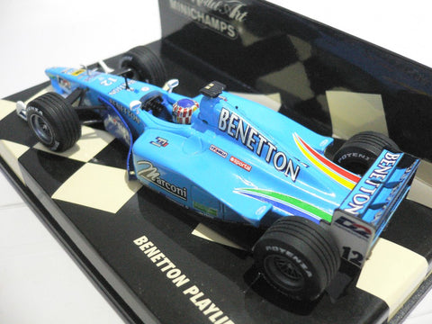 MINICHAMPS 1/43 BENETTON PLAYLIFE B200 A.WURZ #12 (430 000012) (03319)