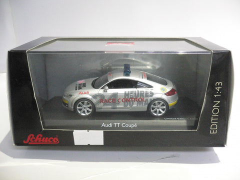 SCHUCO 1/43 AUDI TT COUPE "RACE CONTROL" 24h Le Mans 2009 (450475800) (04758) (BUY)
