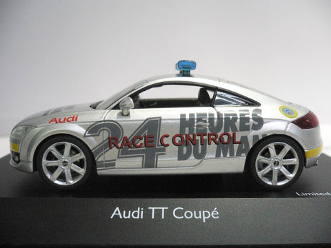 SCHUCO 1/43 AUDI TT COUPE "RACE CONTROL" 24h Le Mans 2009 (450475800) (04758) (BUY)