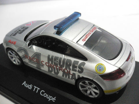 SCHUCO 1/43 AUDI TT COUPE "RACE CONTROL" 24h Le Mans 2009 (450475800) (04758) (BUY)