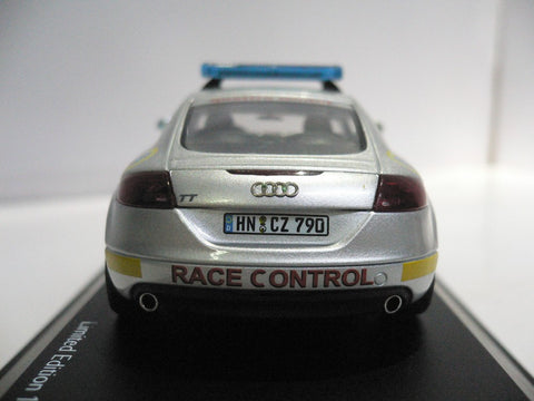 SCHUCO 1/43 AUDI TT COUPE "RACE CONTROL" 24h Le Mans 2009 (450475800) (04758) (BUY)