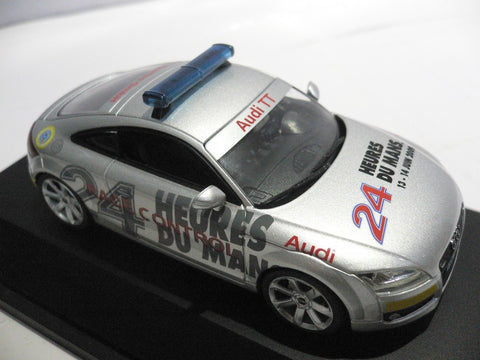 SCHUCO 1/43 AUDI TT COUPE "RACE CONTROL" 24h Le Mans 2009 (450475800) (04758) (BUY)