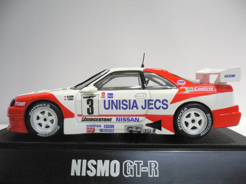 TAMIYA 1/43 NISSAN NISMO UNISIA JECS SKYLINE GT-R #3 (23504) (WKG)
