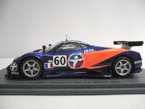 SPARK 1/43 PAGANI ZONDA LE MANS 2004 #60 (90195)