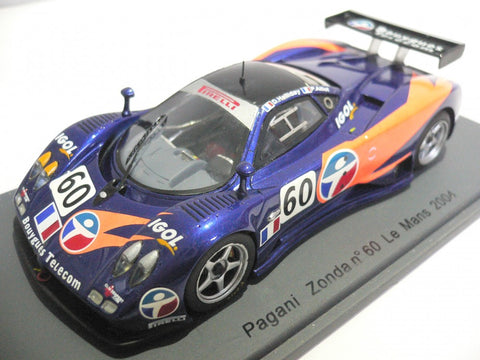 SPARK 1/43 PAGANI ZONDA LE MANS 2004 #60 (90195)