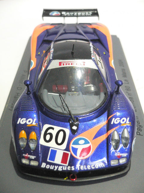 SPARK 1/43 PAGANI ZONDA LE MANS 2004 #60 (90195)