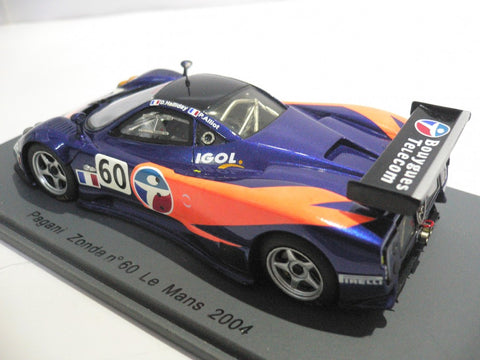 SPARK 1/43 PAGANI ZONDA LE MANS 2004 #60 (90195)
