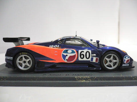 SPARK 1/43 PAGANI ZONDA LE MANS 2004 #60 (90195)