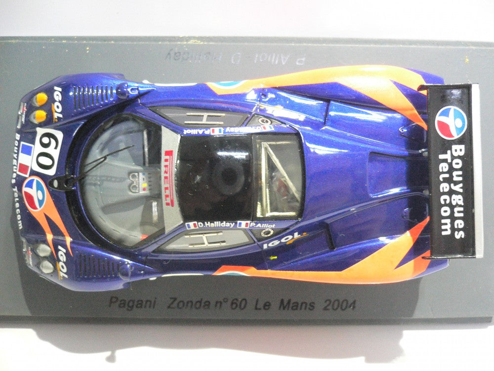 1/43 Garage 43 Laurent Tay model Pagani Zonda R2003 24 Hours of Le Mans ABG264