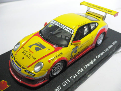 SPARK 1/43 PORSCHE 911 GT3 CUP CHAMPION CARRERA CUP ASIA 2010 #99 SA001 (78001) (BUY)
