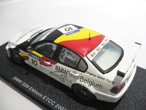 SPARK 1/43 BMW 320i EKBLOM ETCC TEAM BELGUIUM 2002 #10 S0403 (90403) (BUY)