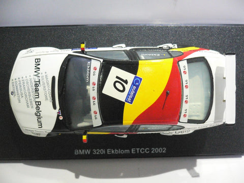 SPARK 1/43 BMW 320i EKBLOM ETCC TEAM BELGUIUM 2002 #10 S0403 (90403) (BUY)