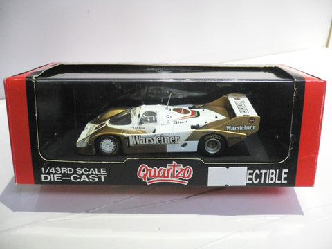 QUARTZO 1/43 PORSCHE 956 SHORT TAIL "WARSTEINER" DRM NORISRING 1983 #1 Q3057 (43057) (WKG)