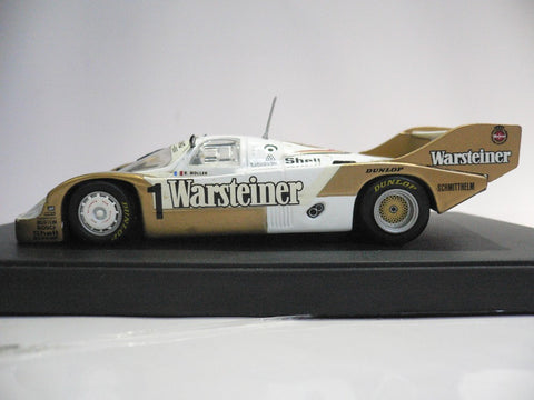 QUARTZO 1/43 PORSCHE 956 SHORT TAIL "WARSTEINER" DRM NORISRING 1983 #1 Q3057 (43057) (WKG)