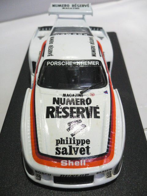 QUARTZO 1/43 PORSCHE KREMER K3 "NUMERO RESERVE" 1st Le Mans 1979 #41 (3001) (WKG)