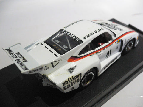 QUARTZO 1/43 PORSCHE KREMER K3 "NUMERO RESERVE" 1st Le Mans 1979 #41 (3001) (WKG)