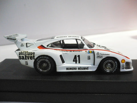 QUARTZO 1/43 PORSCHE KREMER K3 "NUMERO RESERVE" 1st Le Mans 1979 #41 (3001) (WKG)