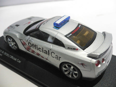 KYOSHO 1/43 NISSAN SKYLINE GT-R R35 OFFICIAL CAR FUJI SPEEDWAY (03741PF) (12171) (BUY)