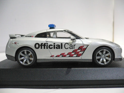 KYOSHO 1/43 NISSAN SKYLINE GT-R R35 OFFICIAL CAR FUJI SPEEDWAY (03741PF) (12171) (BUY)