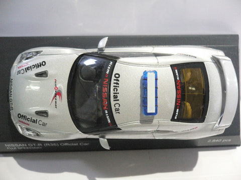 KYOSHO 1/43 NISSAN SKYLINE GT-R R35 OFFICIAL CAR FUJI SPEEDWAY (03741PF) (12171) (BUY)