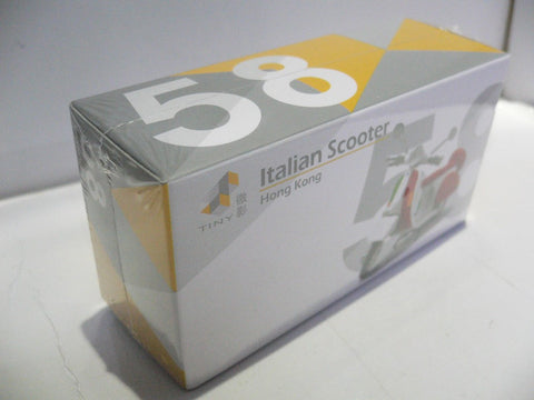 TOYEAST TINY CITY 58 DIE-CAST MODEL CAR ITALIAN SCOOTER ATC64237 12434 (C920-39)
