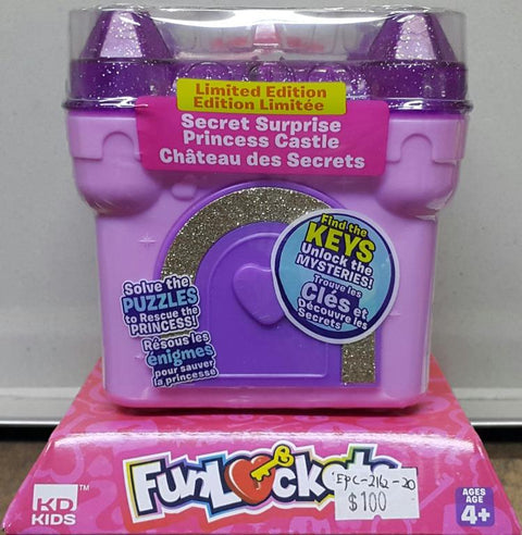 KD KIDS 67505 神秘驚喜小盒子 限量版 公主城堡的秘密驚喜 FUN LOCKETS LIMITED EDITION SECRET SURPRISE PRINCESS CASTLE (EPC-2162-20 存 / EPC-2273-20 存)