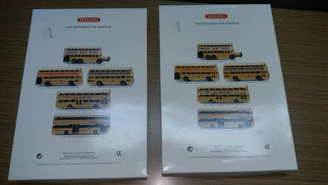 wiking 1/87 Mercedes Benz bus set