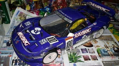 TAMIYA TB-02 水戰車跟防水電變防水servo,9.5T摩打