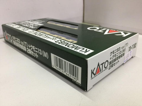 KATO N-GAUGE KUMONI83 100+KUMONI13 IIDA LINE 10-1182 飯田線荷物電車 PRECISION RAILROAD MODELS (66219) (PIU100)